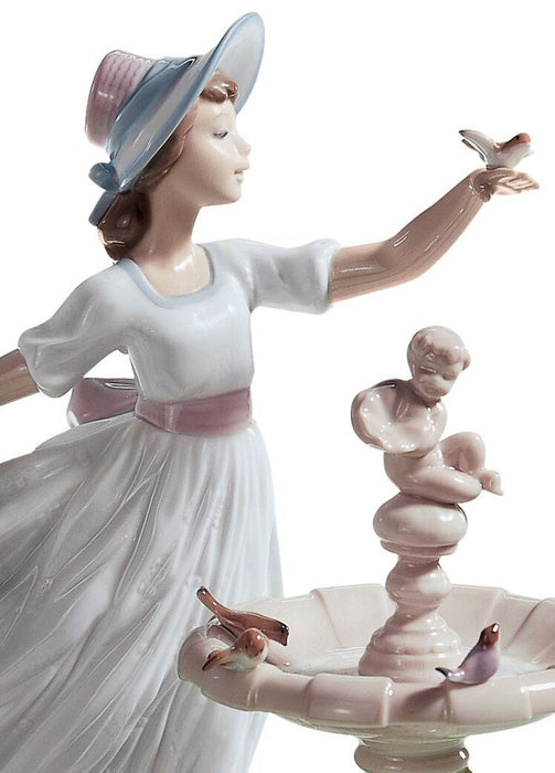 Lladro Spring Joy Girl Figurine