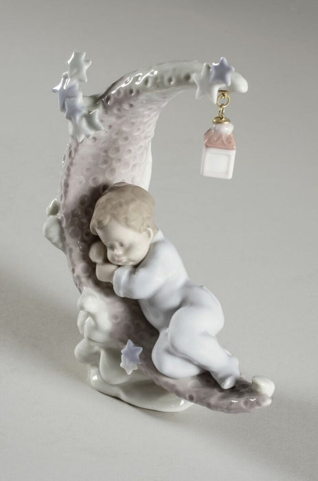 Lladro Heavenly Slumber Boy Figurine