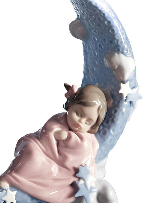 Lladro Heavens' LullaBy Girl Figurine