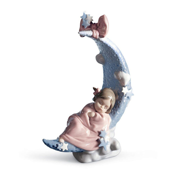 Lladro Heavens' LullaBy Girl Figurine