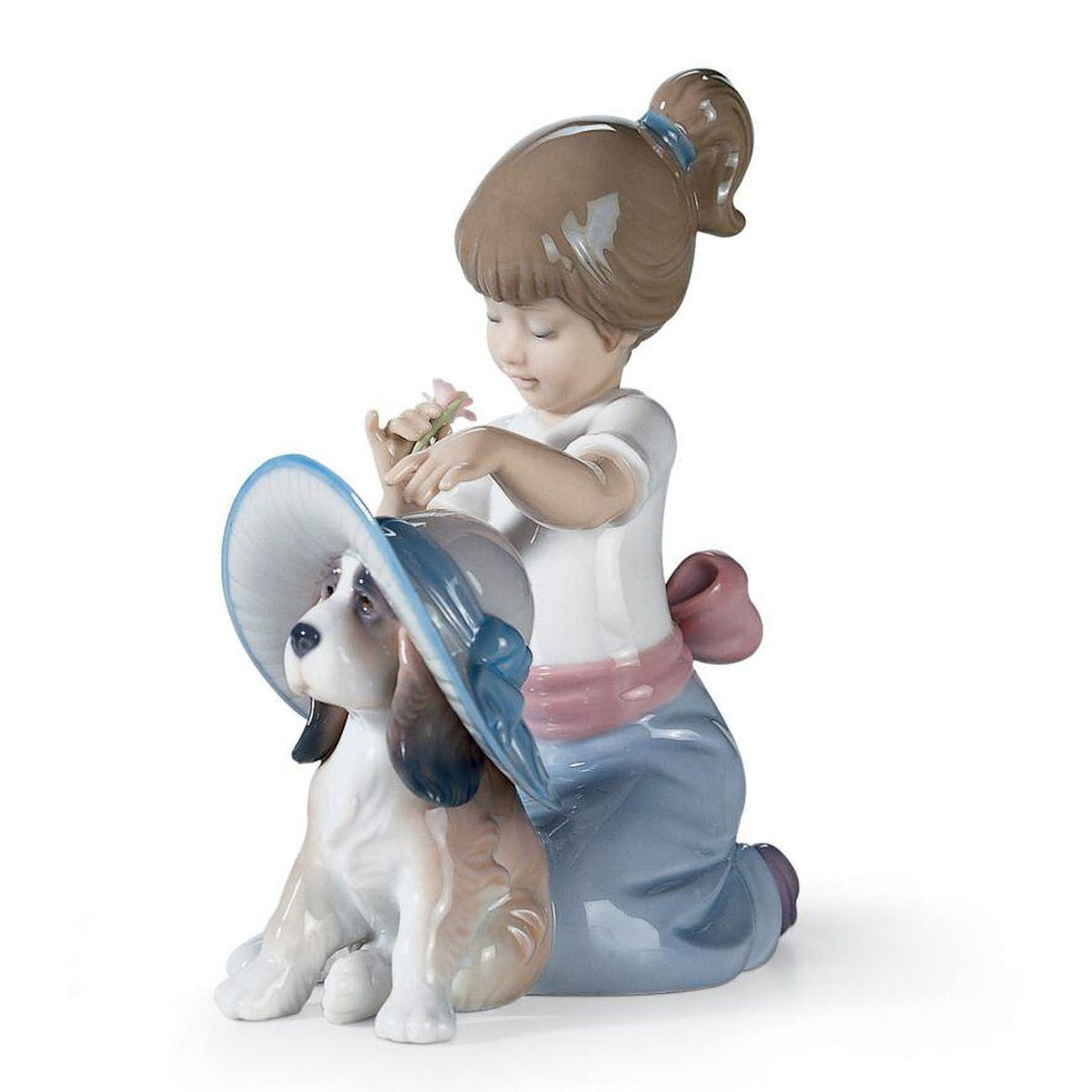 Lladro An Elegant Touch Girl Figurine
