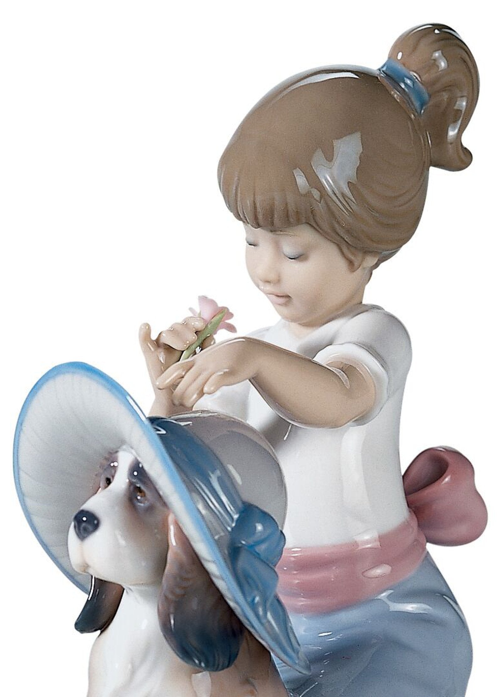 Lladro An Elegant Touch Girl Figurine