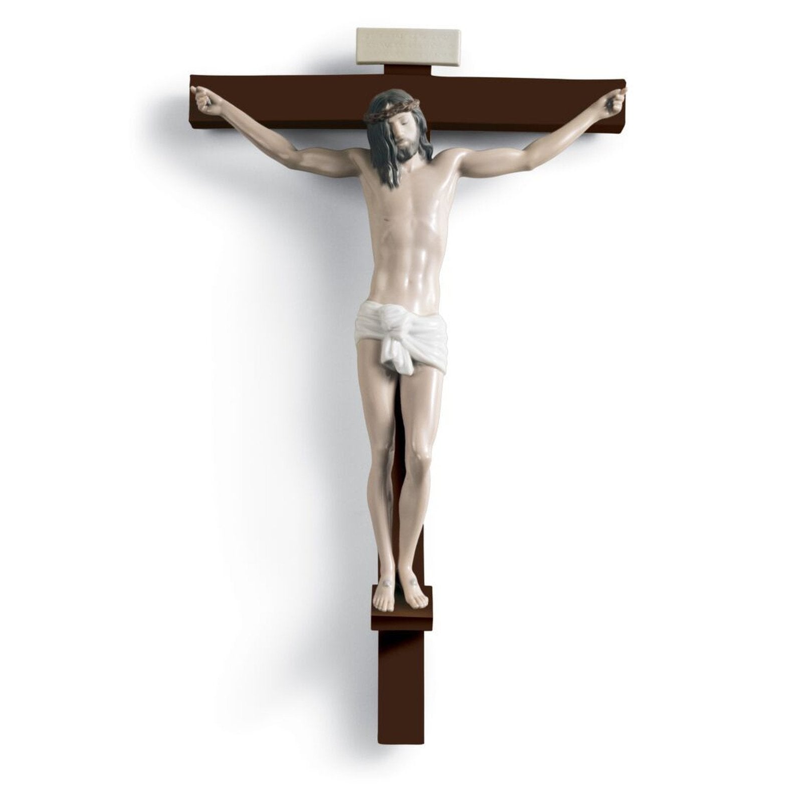 Lladro Our Saviour Crucifix Figurine Wall Art