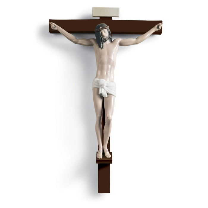 Lladro Our Saviour Crucifix Figurine Wall Art