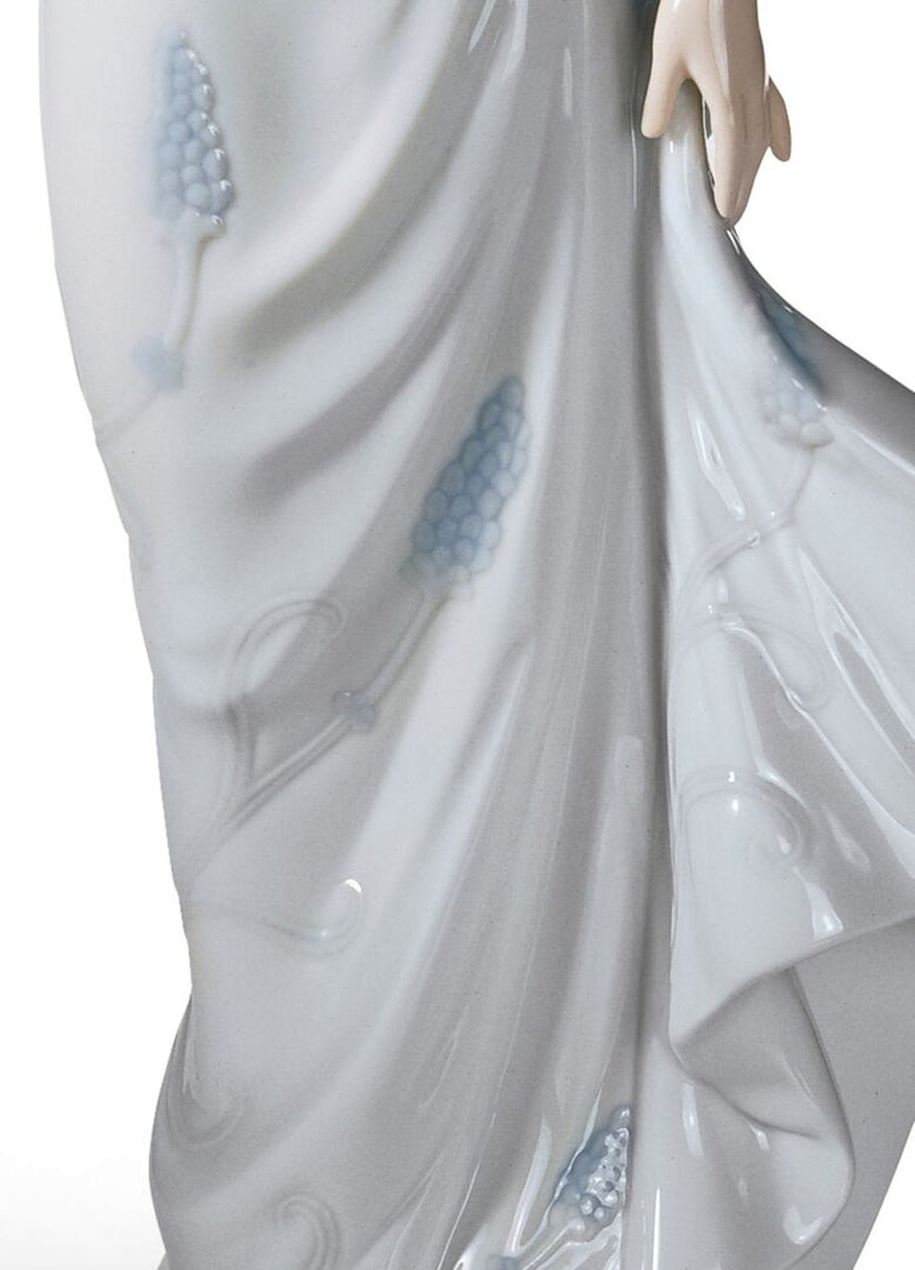 Lladro A Flower's Whisper Woman Figurine