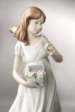 Lladro Treasures of The Earth Woman Figurine