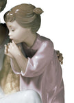 Lladro Welcome to The Family Figurine