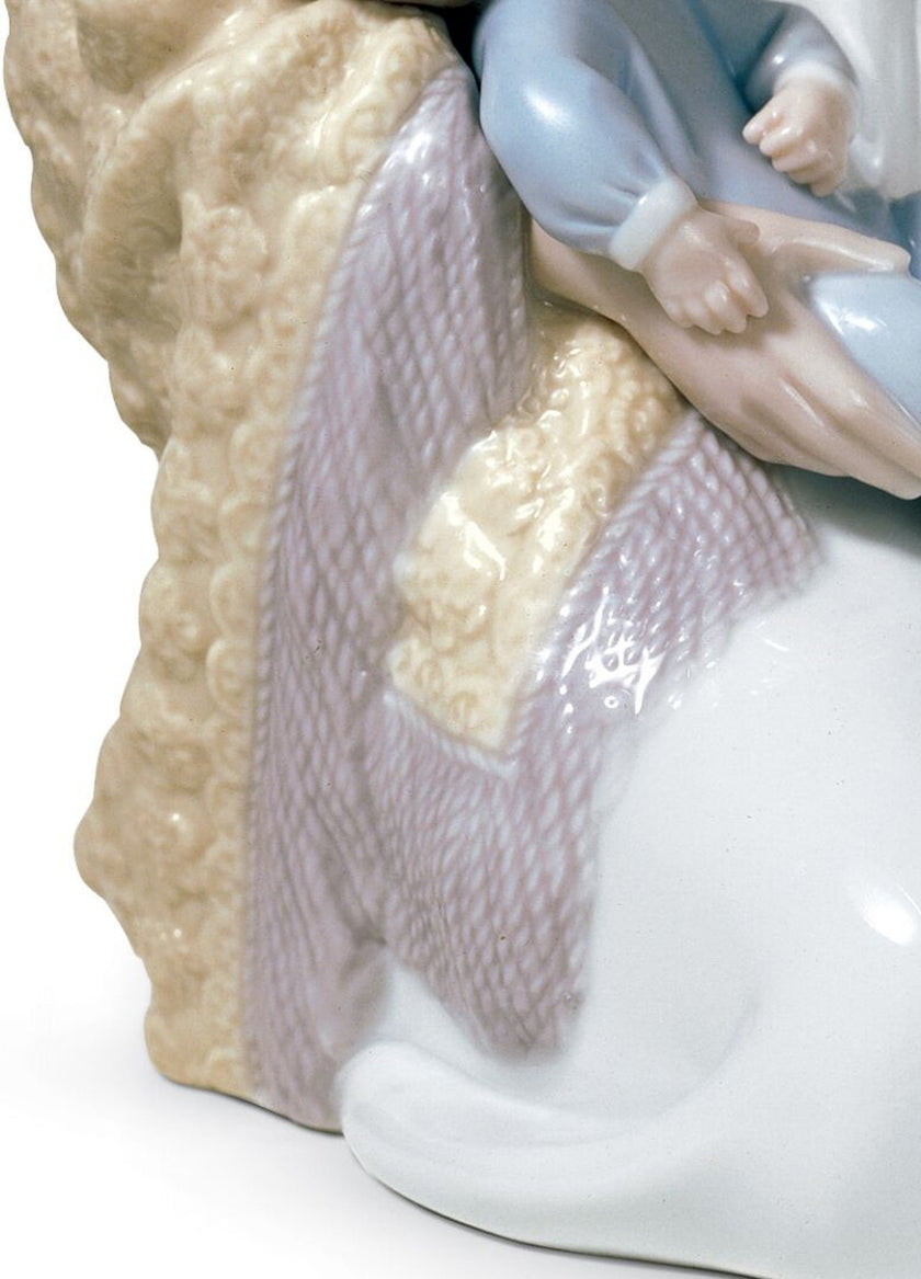 Lladro Welcome to The Family Figurine
