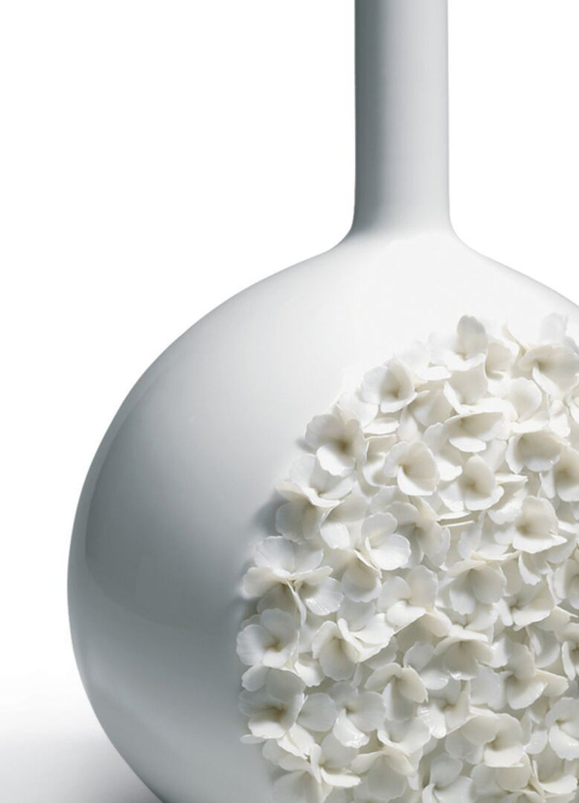 Lladro Canvas Vase Flowers Tapestry Vase