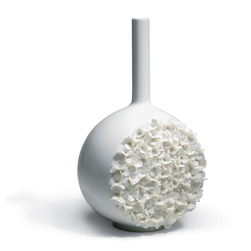 Lladro Canvas Vase Flowers Tapestry Vase
