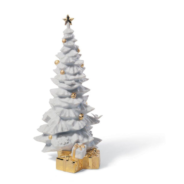 Lladro O Christmas Tree Figurine