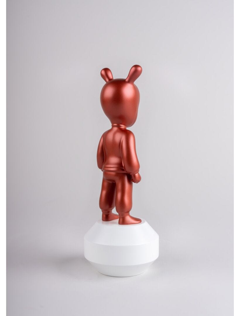 Lladro The Metallic Red Guest