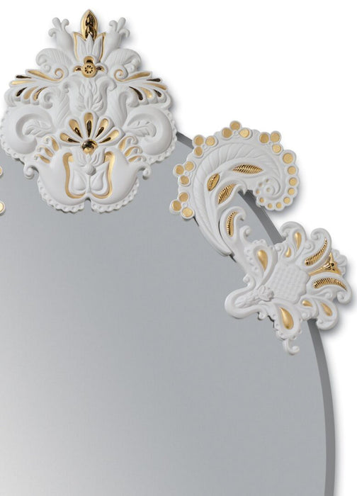 Lladro Oval Mirror without Frame Wall Mirror Limited Edition