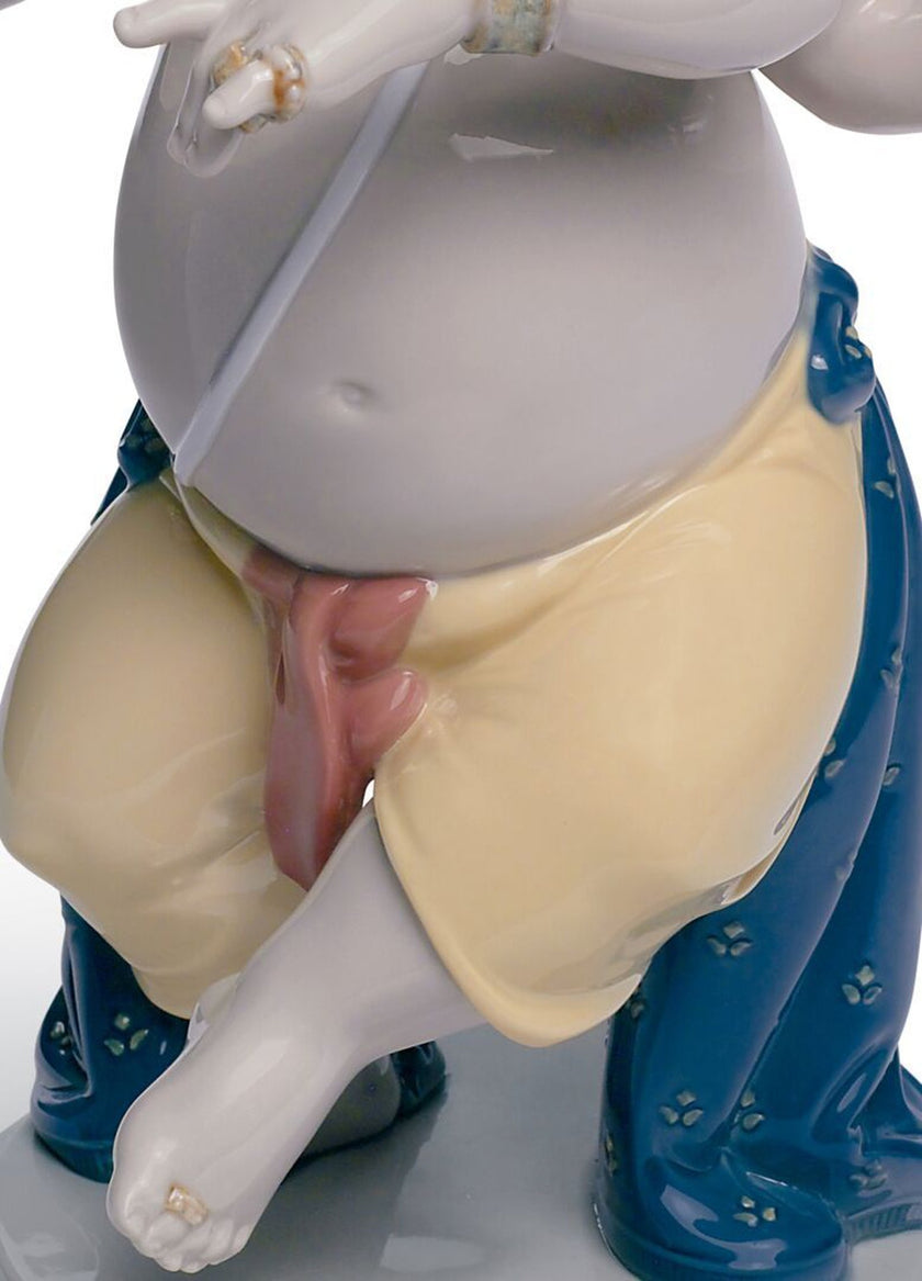 Lladro Dancing Ganesha Figurine