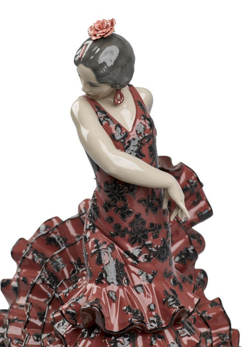 Lladro Flamenco Flair Woman Sculpture