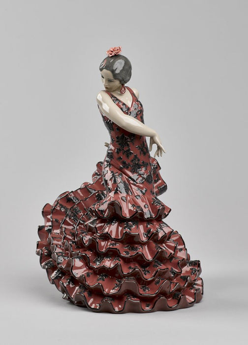 Lladro Flamenco Flair Woman Sculpture