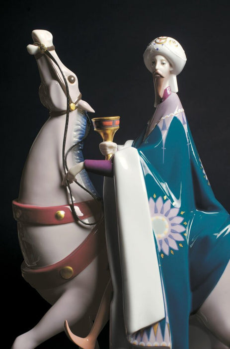 Lladro Kings Melchior, Gaspar and Balthasar Sculpture - Limited Edition