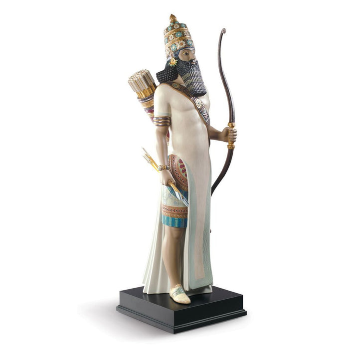 Lladro Assyrian Archer Sculpture - Limited Edition