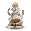 Lladro Mridangam Ganesha Figurine