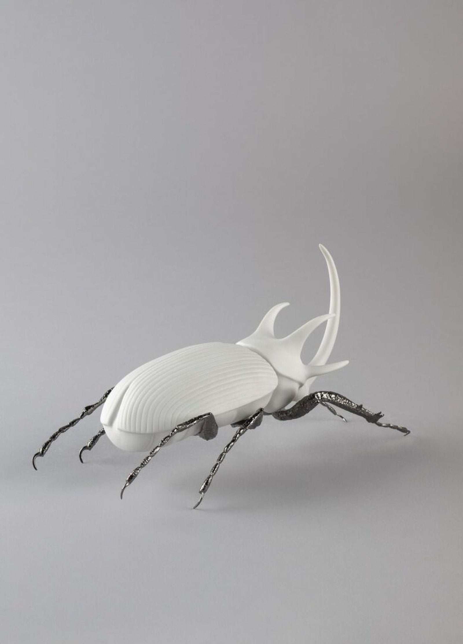 Lladro Rhinoceros Beetle Figurine