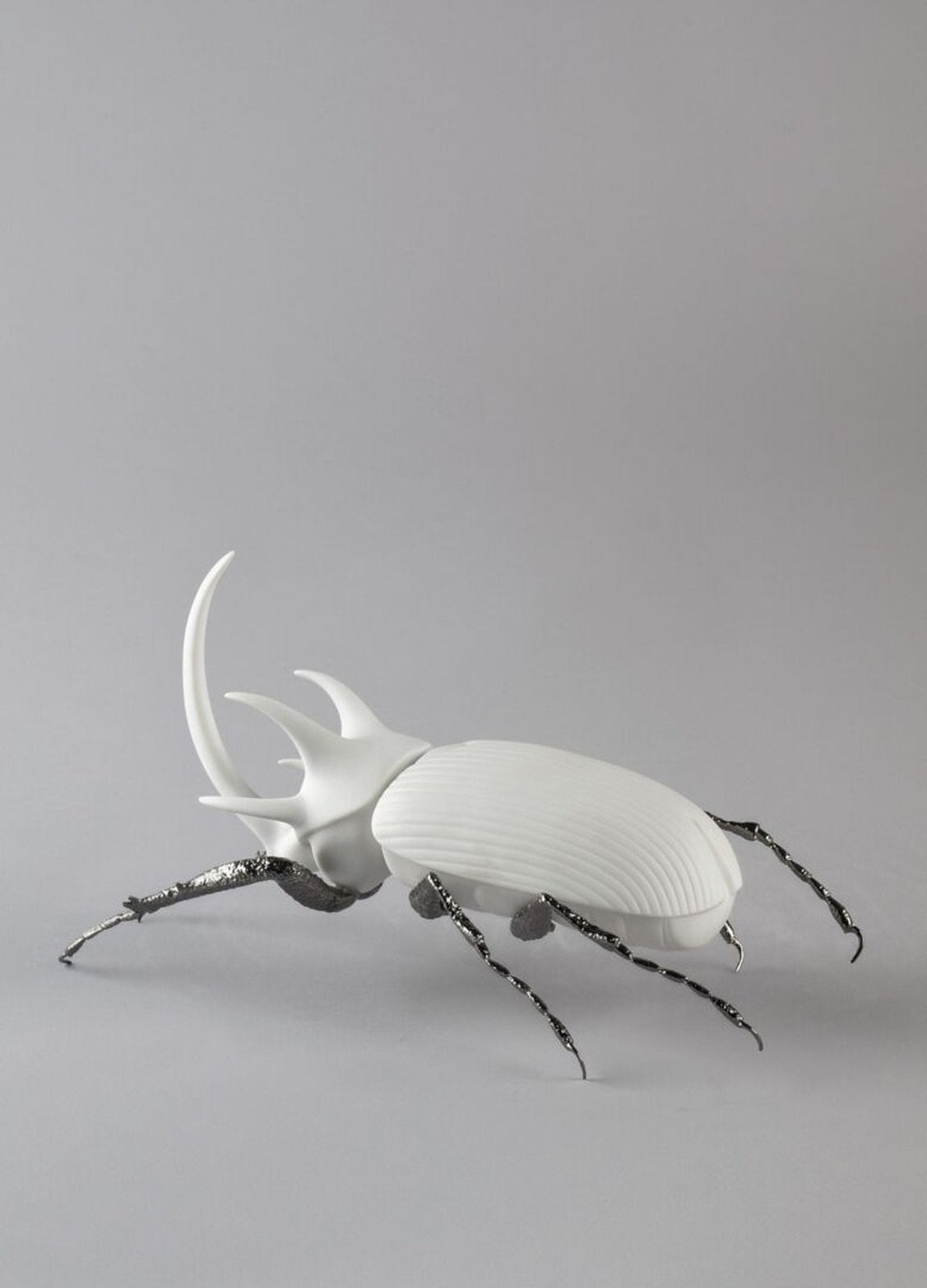 Lladro Rhinoceros Beetle Figurine