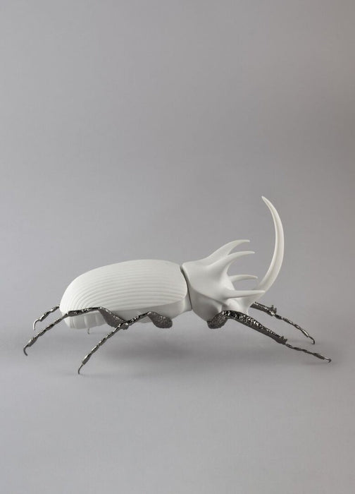 Lladro Rhinoceros Beetle Figurine