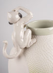 Lladro Monkey vase