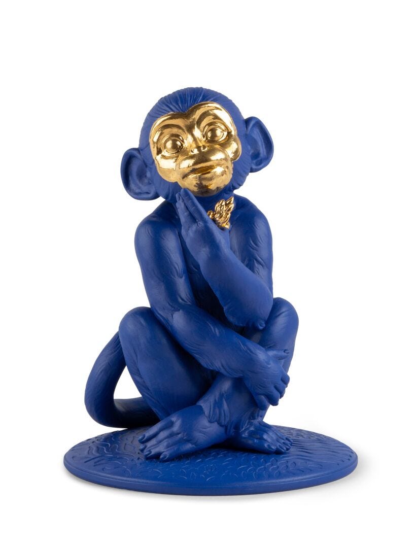 Lladro Little Monkey