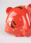 Lladro The Tiger Red-Gold