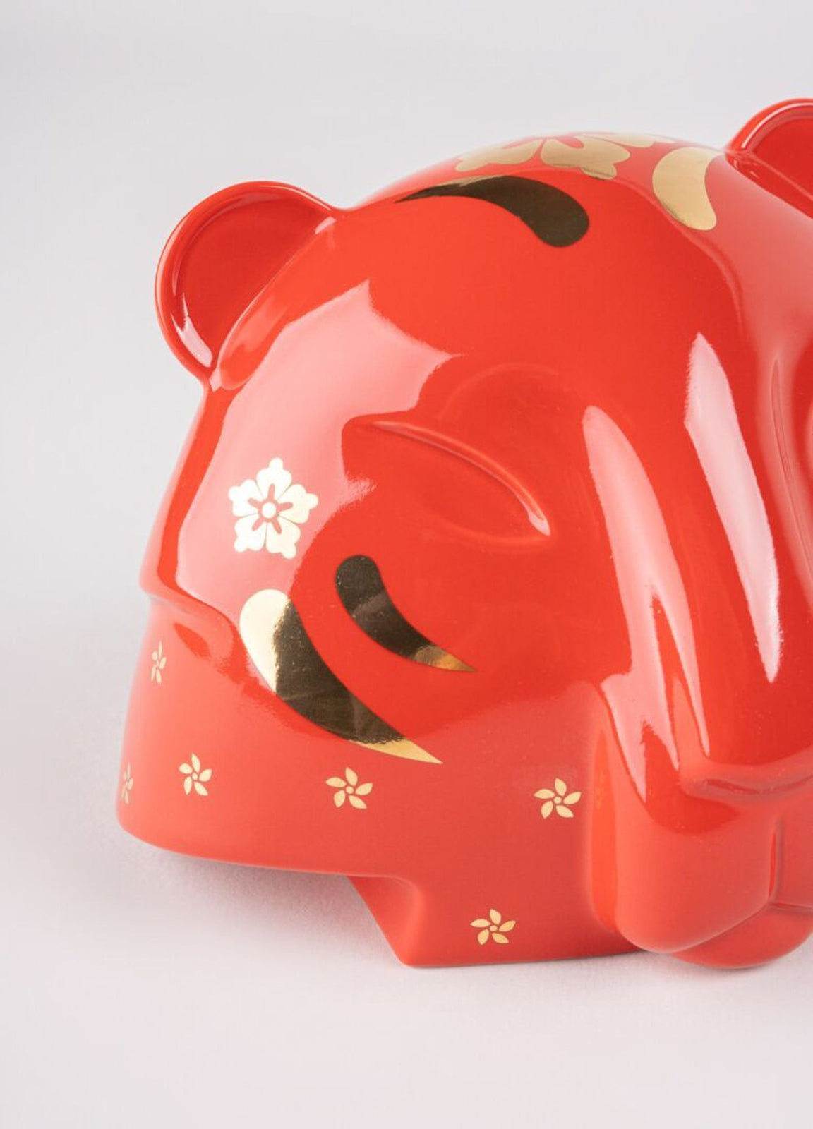 Lladro The Tiger Red-Gold