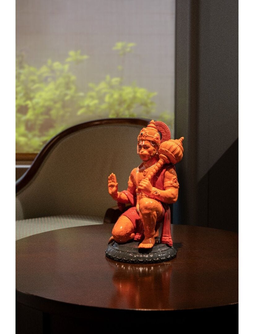 Lladro Hanuman - Orange