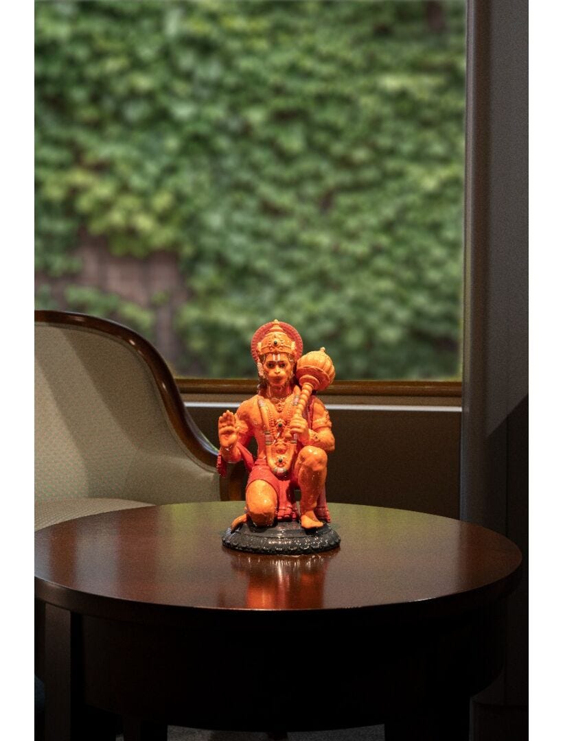 Lladro Hanuman - Orange