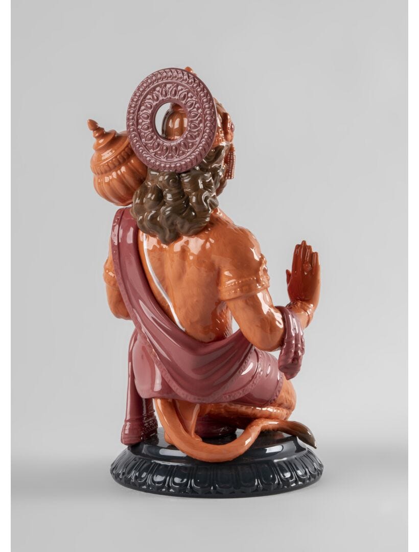 Lladro Hanuman - Orange