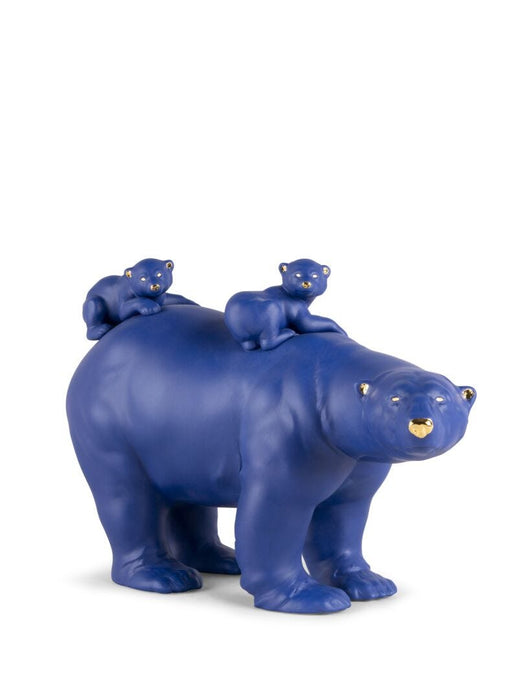 Lladro Mummy Bear And Babies