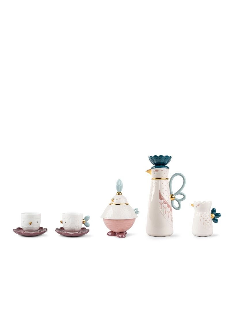 Lladro Coffee Pot Kawki