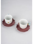Lladro Set Of 2 Cups And Saucers Kawki