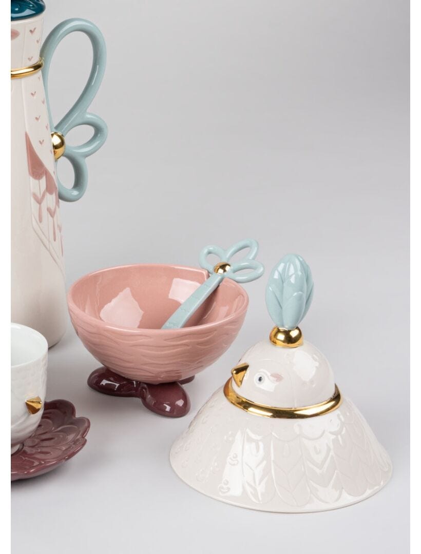 Lladro Coffee Set Kawki