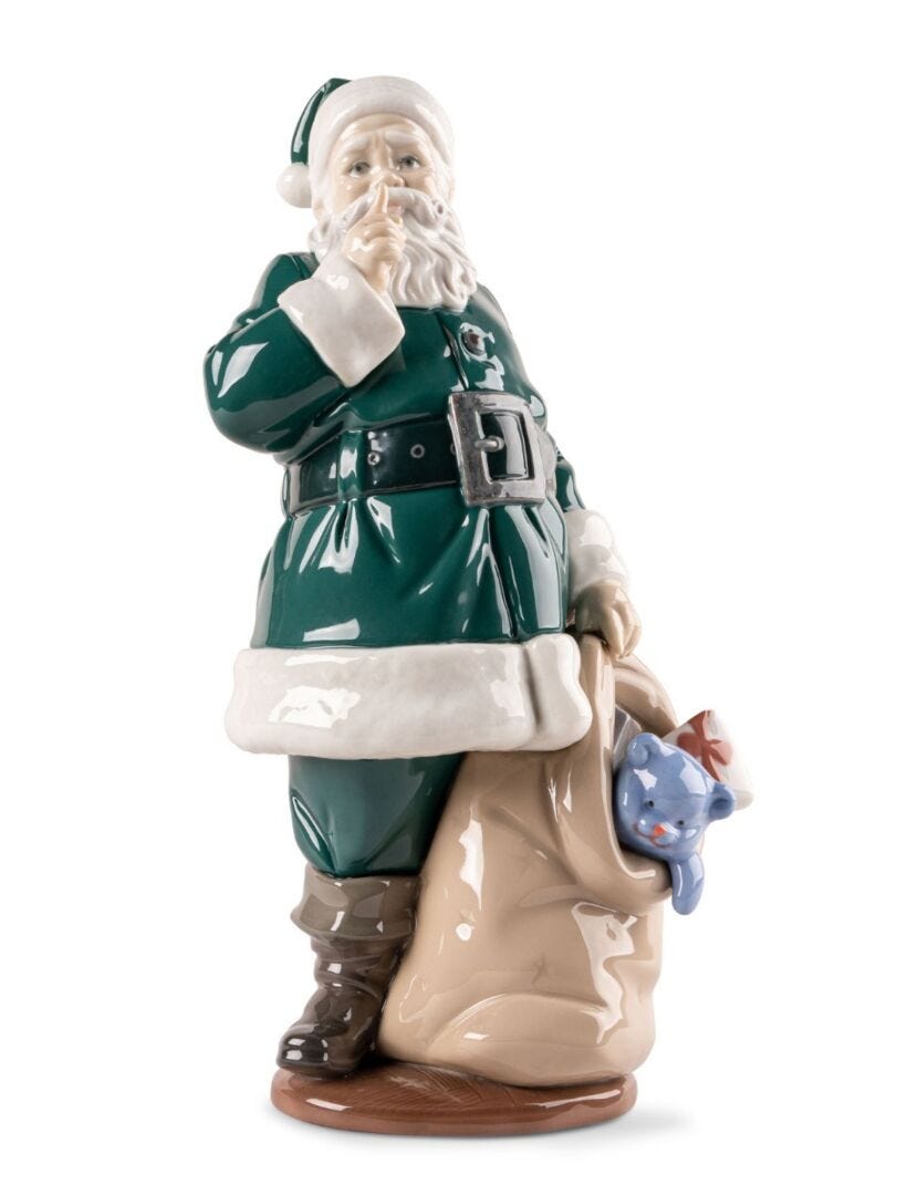 Lladro Santa Is Here