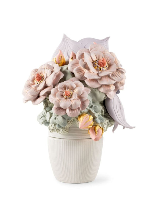 Lladro Vase With Flowers