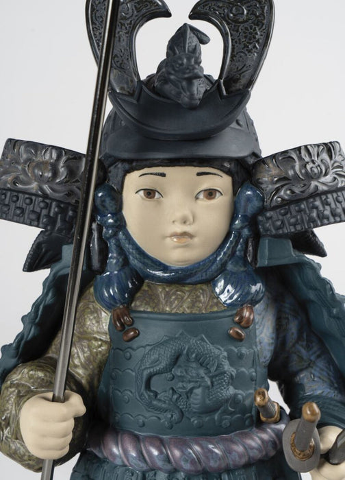 Lladro Warrior Boy Figurine