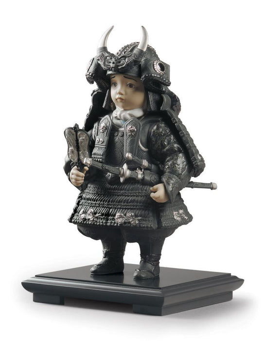 Lladro Warrior Boy Figurine