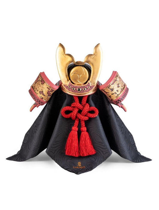 Lladro Samurai Helmet (Tiger And Dragon)