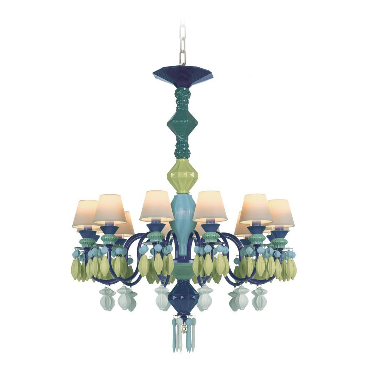 Lladro Belle De Nuit 12 Lights Chandelier (US)