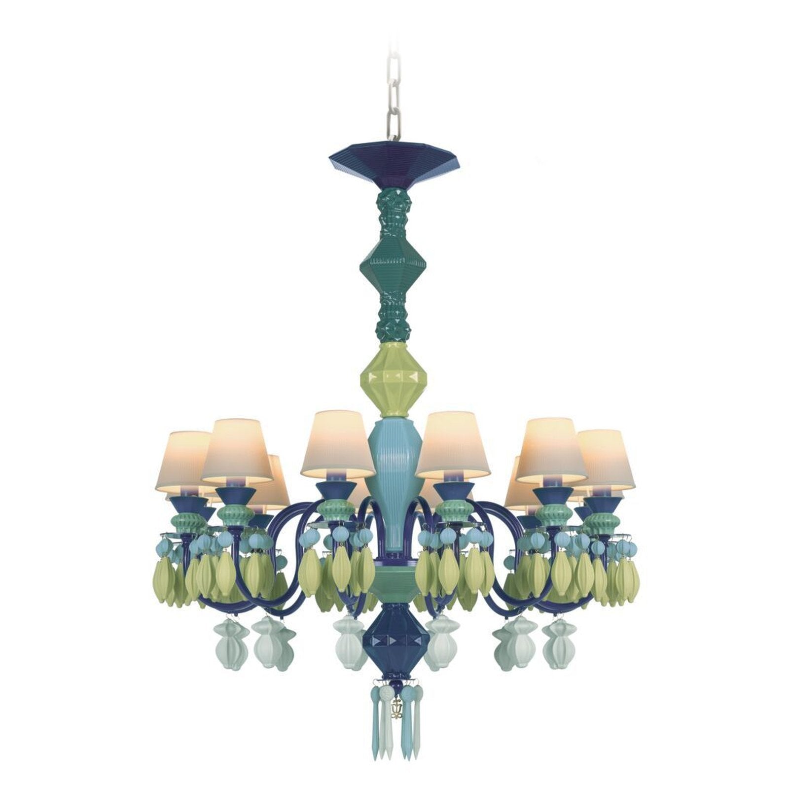 Lladro Belle De Nuit 12 Lights Chandelier (US)