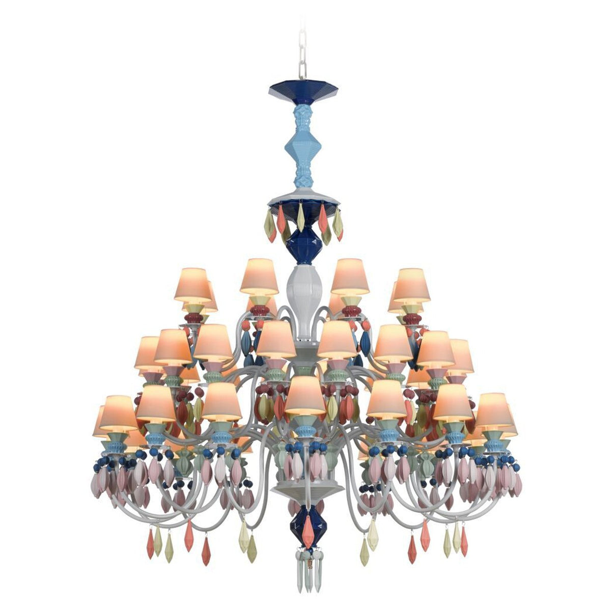 Lladro Belle De Nuit 40 Lights Chandelier (US)