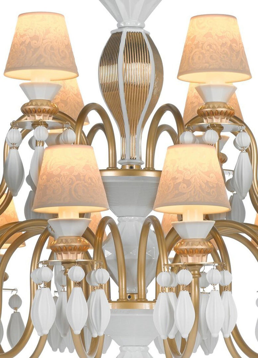 Lladro Belle De Nuit 24 Lights Chandelier (US)