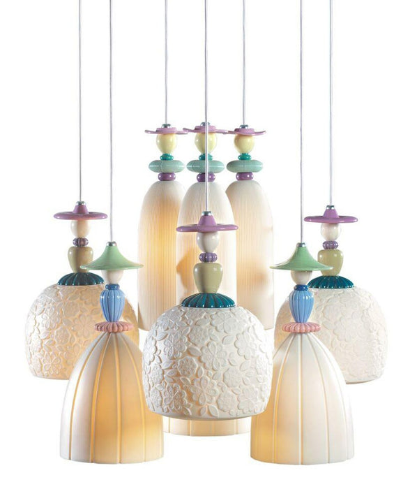 Lladro Madermoiselle 9 Lights Seaside Dreams Chandelier (US)