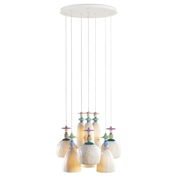 Lladro Madermoiselle 9 Lights Seaside Dreams Chandelier (US)