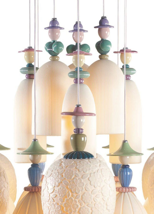 Lladro Mademoiselle 18 Lights Dancing On The Sand Chandelier (US)