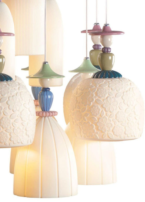 Lladro Mademoiselle 18 Lights Dancing On The Sand Chandelier (US)